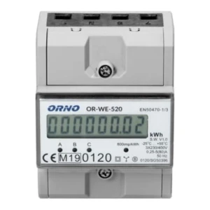 Orno Elektriciteitsmeter 3-fase 80A MID