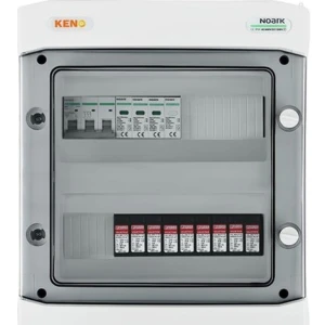 Noark Aansluitkast met Overspanningsbeveiliging DC+AC 50A 3-Fase SH-729