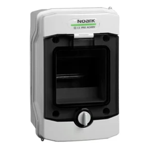 Kunststof opbouwbehuizing IP65 1 rij 4 modules