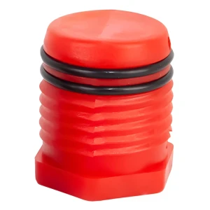 Dichtheidsproefstop voor buizen 32 mm rood