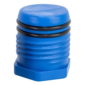 Dichtstop voor lekdichtheidsproeven voor buizen 32 mm blauw