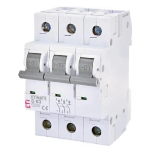 Overstroomschakelaar B 25A 3P 6kA ETIMAT6 002115518 ETI