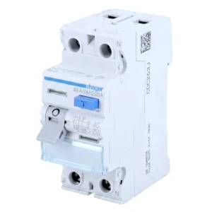 Hager CDA225J – aardlekschakelaar 1P+N 25A 30mA type A