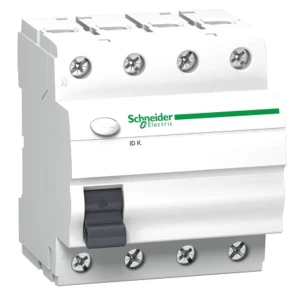 Aardlekschakelaar 4P 25A 30mA typ AC IDK-25-4-30-AC A9Z05425 SCHNEIDER ELECTRIC