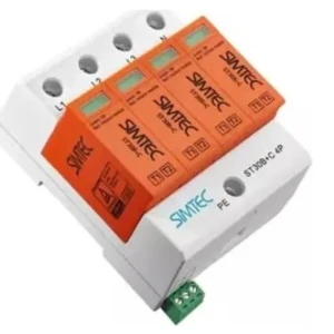 Simtec Overspanningsbeveiliging Type 1+2 (Klasse B+C) 4P 30kA 1,5kV