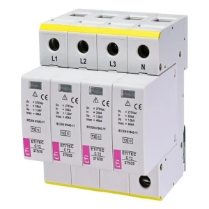 ETI Overspanningsbeveiliging Type 2 (Klasse C) 4P 20kA 1,5kV