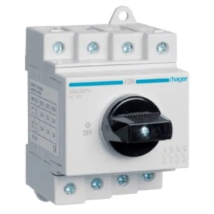 Hager DC-lastscheider 3-fase 4P 32A 1000V