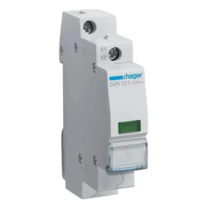 Controlelampje LED groen 230VAC SVN121 HAGER