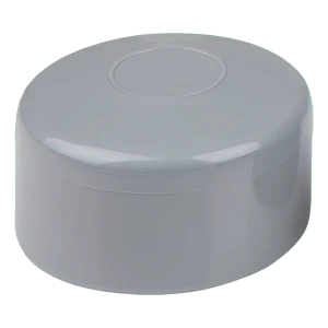 Paalkap voor hekpaal Ø 76 mm, grijs