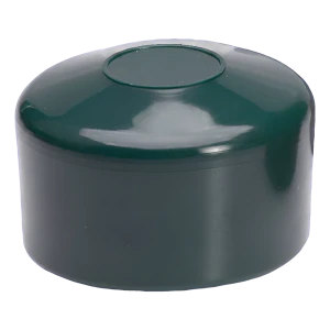 Paalkap voor hekpaal 1 1/4" (Ø 42,4 mm), groen