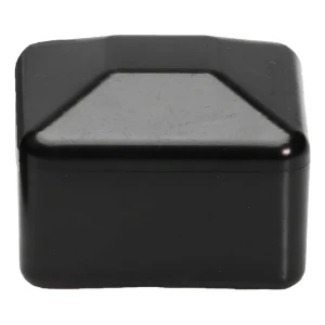 Paalkap voor hekpaal 120×120 mm, zwart