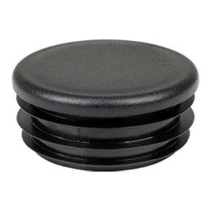 Inslagdop rond Ø 25 mm, zwart