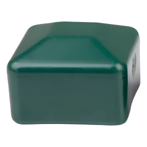 Paalkap voor hekpaal 15×15 mm, groen