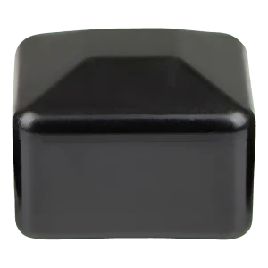 Paalkap voor hekpaal 20×20 mm, zwart