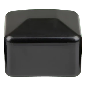 Paalkap voor hekpaal 30×30 mm, zwart