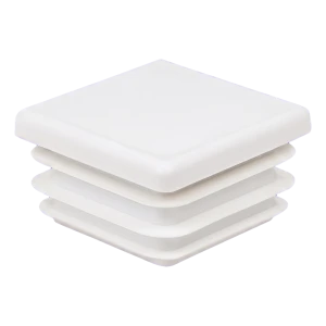 Inslagdop vierkant 12×12 mm, wit