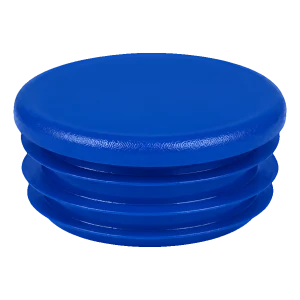 Inslagdop rond Ø 28 mm, blauw (RAL 5005)