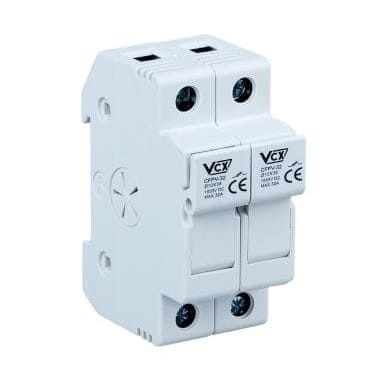 Zekeringhouder 2P 32A 10x38 1000V DC CFPV-32 GPV-401-12
