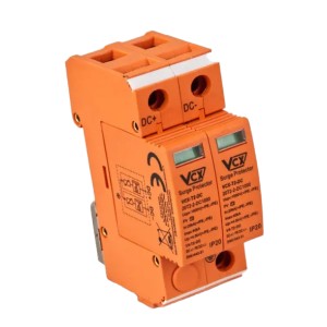 Overspanningsbeveiliging PV DC Type 2 (Klasse C) 1000V 2P 20kA 4,0kV