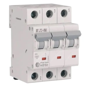 Installatieautomaat B 16A 3-polig 6kA