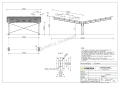 Carport Fotovoltaïsche schuur voor 4 Voertuigen T 11,4m x 5,2m Zonnecarport GPV-101-13 (4)