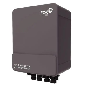 Fox Brandveiligheidsschakelaar DC voor PV - S-Box, 2 strings