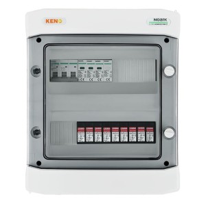 Noark Aansluitkast met Overspanningsbeveiliging DC+AC 50A 3-Fase SH-729