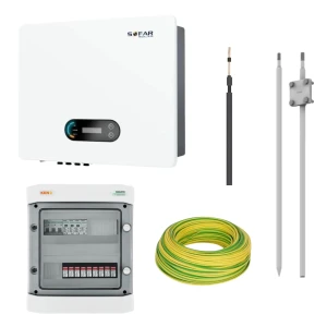 Complete elektrische kit voor fotovoltaïsche panelen met omvormer 24KTLX-G3 3F 2MPPTSofar