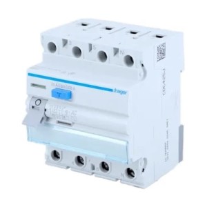 Hager aardlekschakelaar 4P 40A 30mA type AC