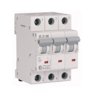 Eaton piekstroomonderbreker C 20A 3P 6kA