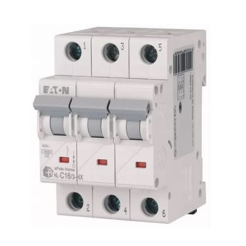 Eaton overstroomschakelaar C 16A 3P 6kA GPV-401-103