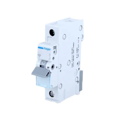 Overstroomschakelaar C 10A 1P 6kA MCN110E HAGER GPV-401-116