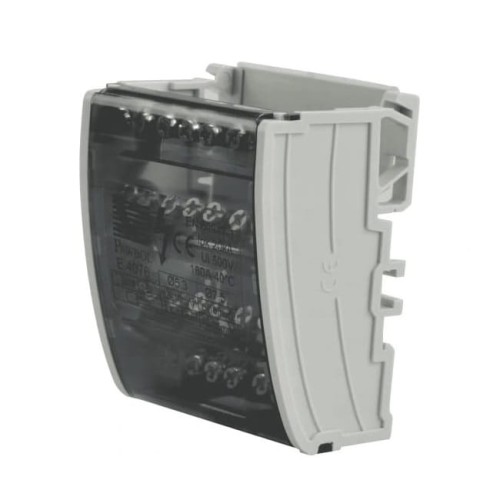 Schakelblok 4-polig 100A 500V 7-polig TH35 E.4076 PAWBOL GPV-401-134