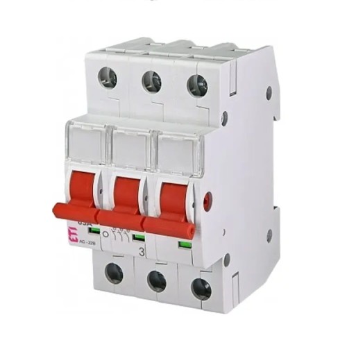 3-fasige werkschakelaar 3P 100A 400V AC SV 3100 002423316 ETI GPV-401-170