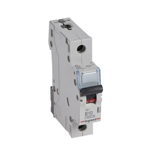 Overstroomschakelaar B 10A 1P 6kA S 301 TX3 403355 LEGRAND GPV-401-192