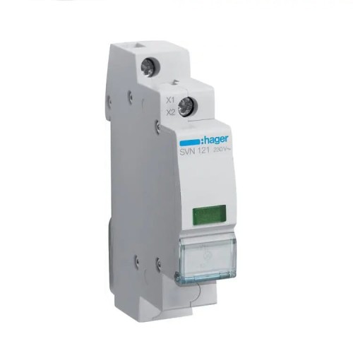 Controlelampje LED groen 230VAC SVN121 HAGER GPV-401-195
