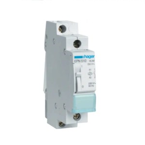 Hager Bistabiel relais op rail