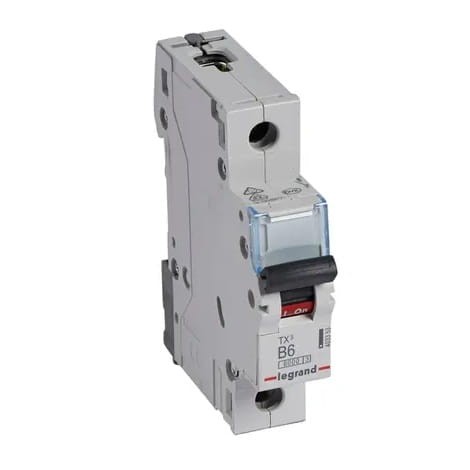 Legrand Overstroomschakelaar B 6A 1P 6kA S 301 TX3 GPV-401-234