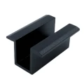 Middenklem H24 Aluminium 6060 Gat M8 gelakt PV-04-15