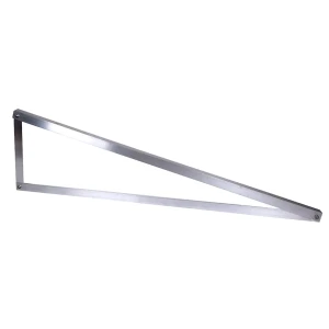 Montagedriehoek verticaal 15° 1400x1352x374 mm aluminium 6060