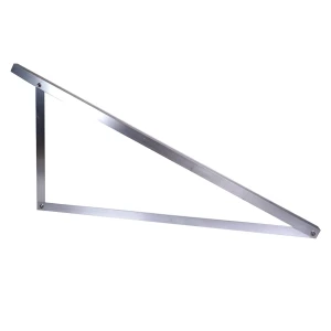 Montagedriehoek 25° verticaal 1400x1150x560 mm aluminium 6060