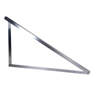 Montagedriehoek verticaal 30° 1400x1150x682 mm aluminium 6060