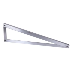 Montagedriehoek 15° voor PV-panelen 890x860x240 mm aluminium