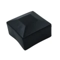 Afdekstop voor Installatieprofiel 40x40 - Zwart PV-19-01