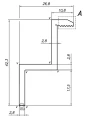 Eindklem - M8 Gat - Aluminium 6060 - H40 PV-03-09 (2)