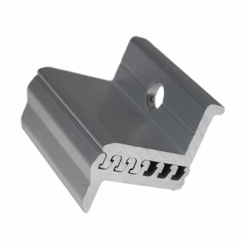 Eindklem 30-50mm M8 - Verstelbaar door Schuifgroeven PV-03-20