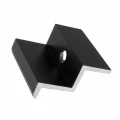 Eindklem - M8 Gat - Aluminium 6060 - H40 Geanodiseerd PV-03-10