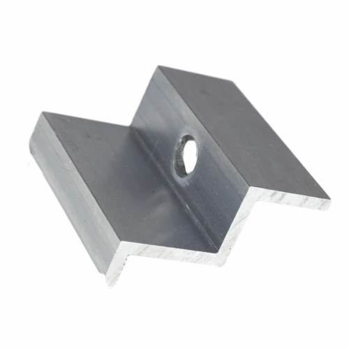 Eindklem - M8 Gat - Aluminium 6060 - H40 PV-03-09