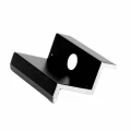 Eindklem - M8 Gat - Aluminium 6060 - H30 Geanodiseerd PV-03-02