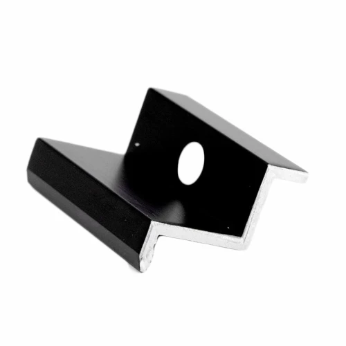 Eindklem - M8 Gat - Aluminium 6060 - H30 Geanodiseerd PV-03-02